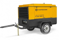 Винтовой компрессор ET-Compressors ET SDL 350T-12 на шасси с охладителем и предпусковым подогревателем