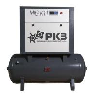Винтовой компрессор РКЗ MIG K11, давление 8 бар